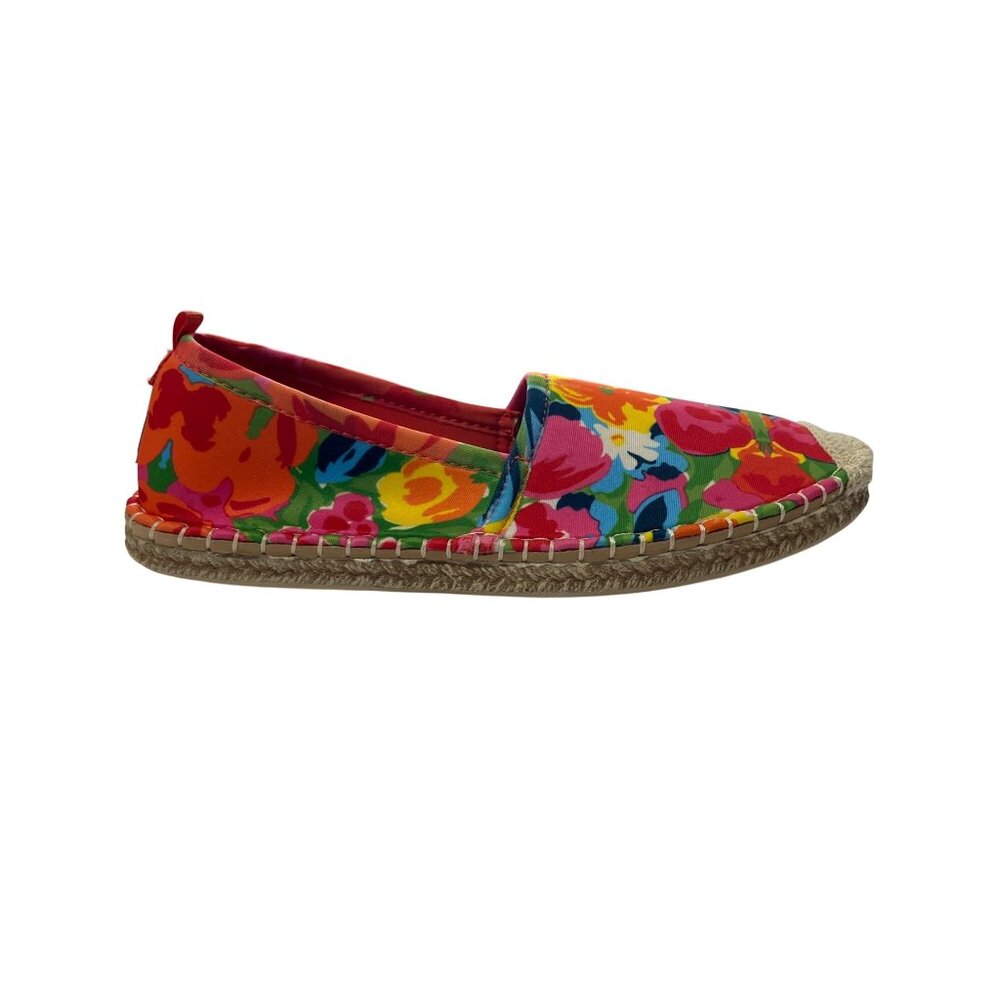 Seastar X Frances Valentine Floral Explosion Beachcomber Espadrille Flats Size 8 - Picture 7 of 10